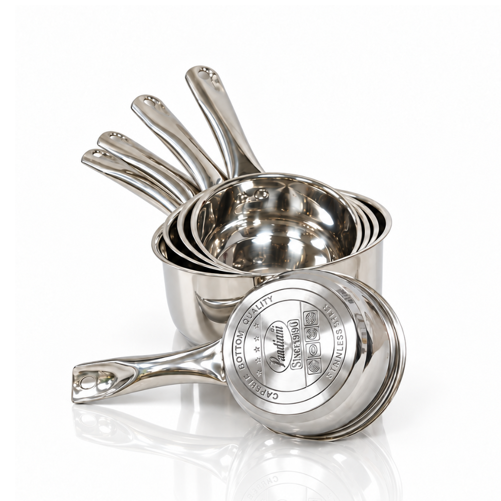 Set de 5 Casseroles en Inox